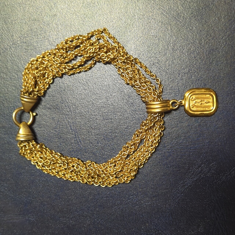 Carlo Lee chunky 7 strand necklace